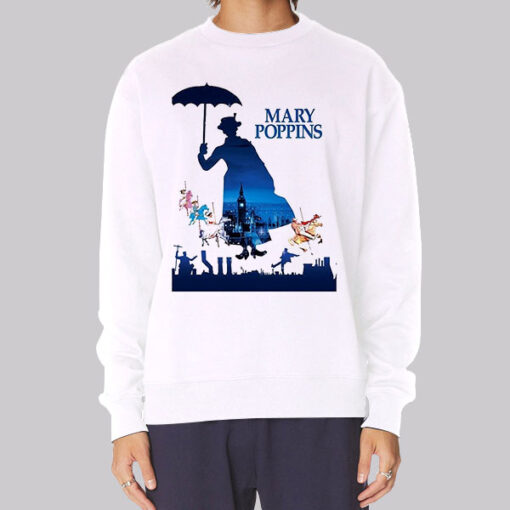 Vintage Retro Mary Poppins Sweatshirt