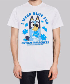 Funny Awareness Blue Autism Shirt