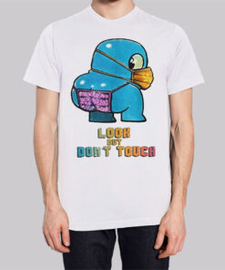 Funny Cartoon Wear a Mask T Shirt