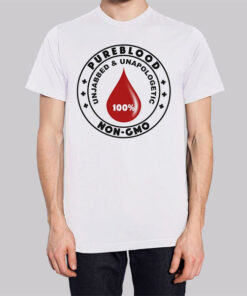 Logo Non GMO 100% Pureblood Shirt