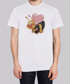 Vintage Cartoon Love Bee Shirt