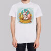 Vintage Floral Bunny Happy Easter T Shirt