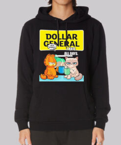 Bad Cats Funny Dollar General Hoodie