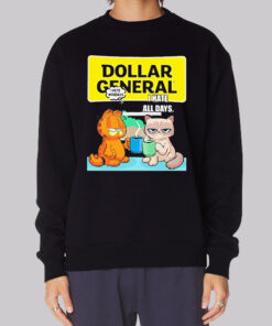 Bad Cats Funny Dollar General Sweatshirt