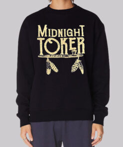 Joker Smoker Midnight Toker Vintage Sweatshirt