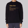 Whodat Meaning From New Orleans Sweatshirt