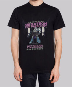 Funny Megatron for President Transformers Tshirt