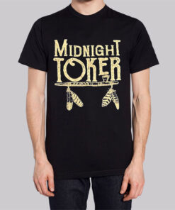 Joker Smoker Midnight Toker Vintage Shirt