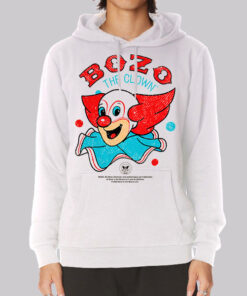 Funny Bozo Most Famous Clown Hoodie