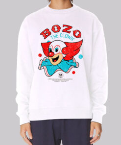 Funny Bozo Most Famous Clown Sweatshirt