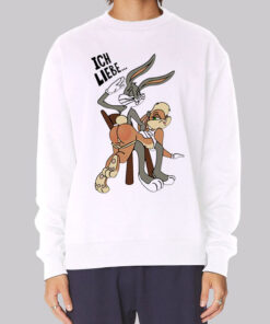 Ich Liebe Bugs Spanking Lola Sweatshirt