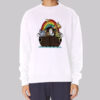 Noah Ark Rainbow Cartoon Funny Sweatshirt