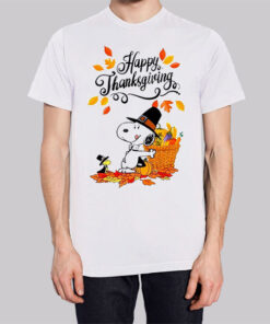 Cute Autumn Peanuts Thanksgiving Shirt