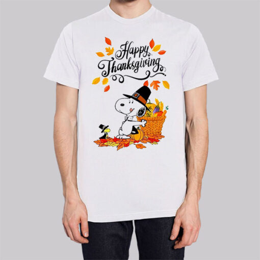 Cute Autumn Peanuts Thanksgiving Shirt