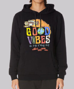 All Day Everyday Good Vibes Hoodie