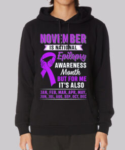 Fight Epilepsy Month Awareness Hoodie