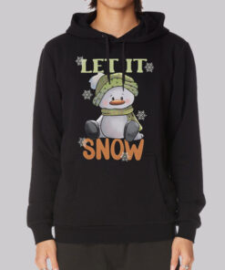 Funny Christmas Let It Snow Hoodie