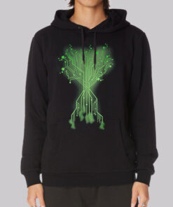 Graphic Nature Tech Circuitree Hoodie