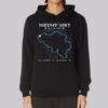 Map Nieuwpoort Belgium Hoodie