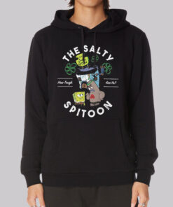 Spongebob Tough the Salty Spitoon Hoodie