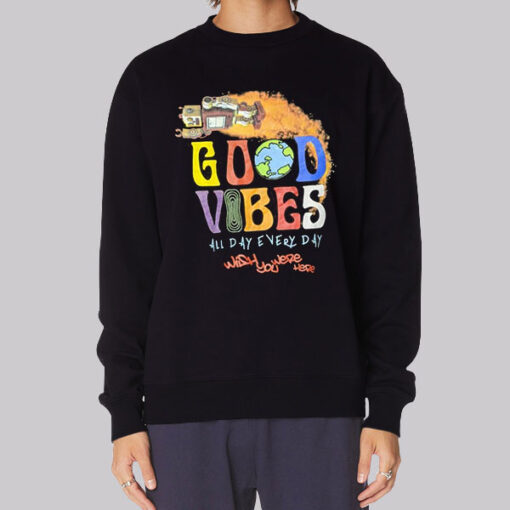 All Day Everyday Good Vibes Sweatshirt