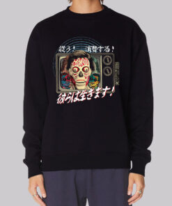 Fan Art Japanese Movie Horror Sweatshirt