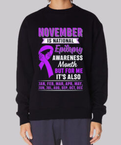 Fight Epilepsy Month Awareness Sweatshirt