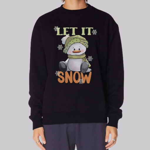 Funny Christmas Let It Snow Sweatshirt