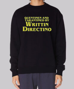 Funny Meme Writtin Directino Sweatshirt