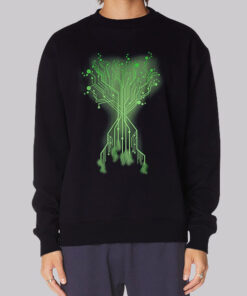 Graphic Nature Tech Circuitree Sweatshirt