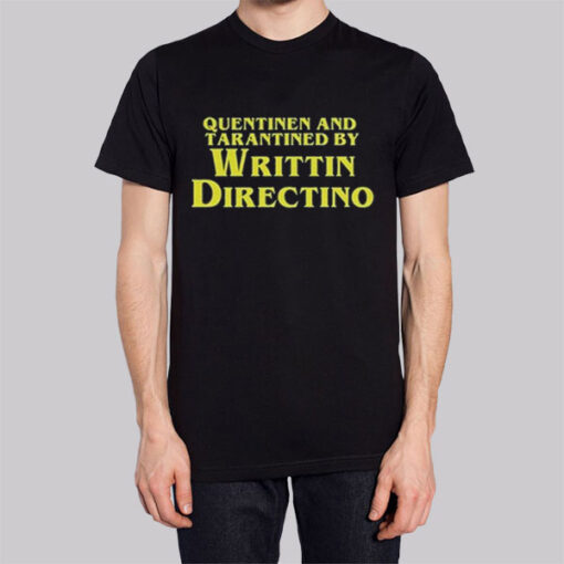 Funny Meme Writtin Directino Shirt