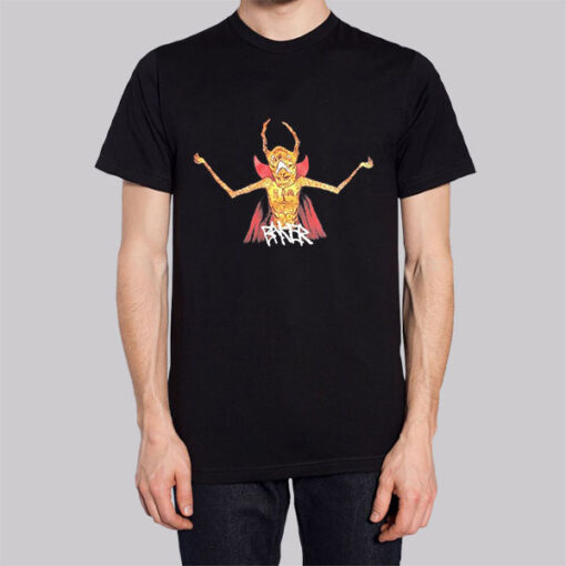 Graphic Cartoon Baker Devil Shirt