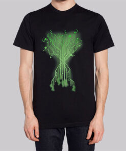 Graphic Nature Tech Circuitree Shirt