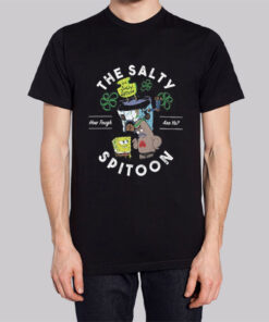 Spongebob Tough the Salty Spitoon Shirt