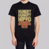 Vintage Shirthangry Hippo Funny Shirt