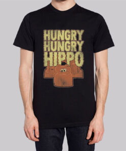 Vintage Shirthangry Hippo Funny Shirt