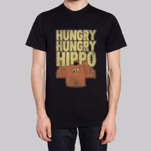 Vintage Shirthangry Hippo Funny Shirt