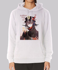 Anime Genshin Impact Hu Tao X Smile Hoodie