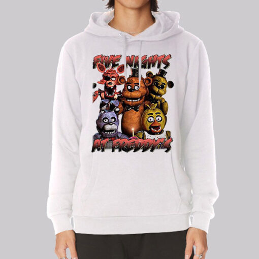 Characters Fnaf Horror Halloween Hoodie