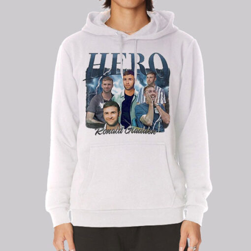 Graphic Photo Hero Ronald Gladdens Hoodie