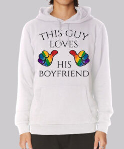 Guy Loves Gay Boyfriend Hoodie