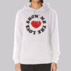 Heart Show Me the Love Hoodie