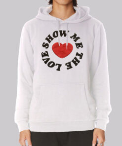 Heart Show Me the Love Hoodie