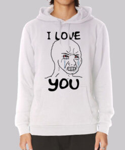 Meme I Love You Woke Wojak Hoodie