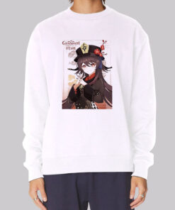 Anime Genshin Impact Hu Tao X Smile Sweatshirt