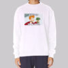 Cartoon Holding Money Meme Sweatshirt