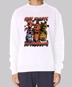 Characters Fnaf Horror Halloween Sweatshirt