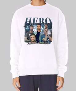 Graphic Photo Hero Ronald Gladdens Sweatshirt