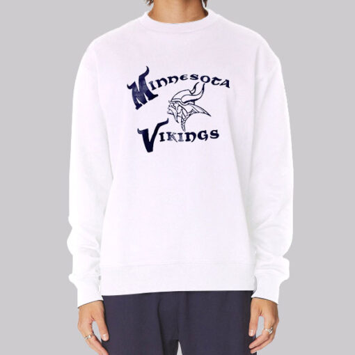 Logo Mascot Minnesota Viking Sweatshirt