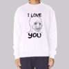 Meme I Love You Woke Wojak Sweatshirt